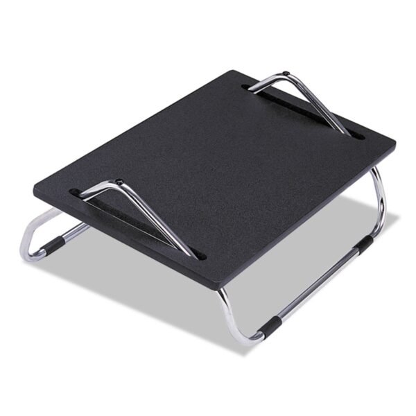 Safco Ergo-Comfort Adjustable Footrest, 18.5w x 11.5d x 8h, Black (2106)