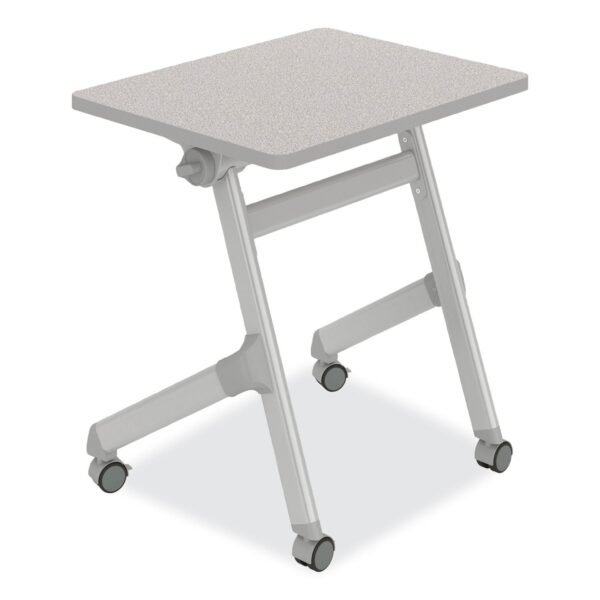 Safco Learn Nesting Rectangle Desk, 28" x 22.25" x 29.5", Gray (1227GR)