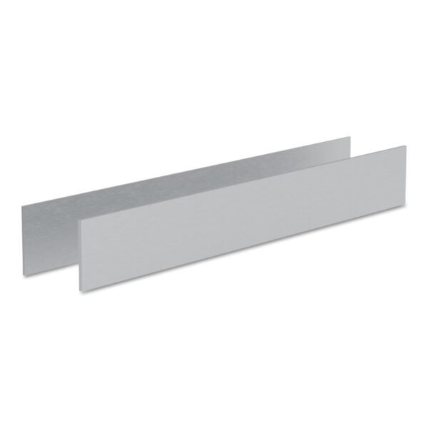 Safco Medina Series Conference Table Modesty Panels, 82.5w x 0.63d x 11.8h, Gray Steel (MNCT120MPLSL)