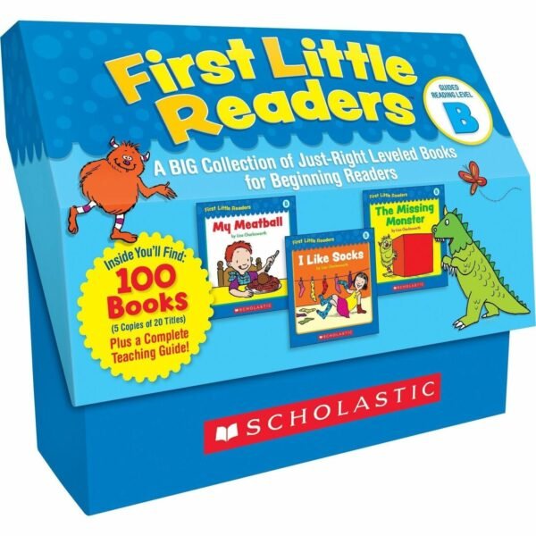 Scholastic First Little Readers Books Set Printed Book Book - Grade Pre K-2 (0545223024)