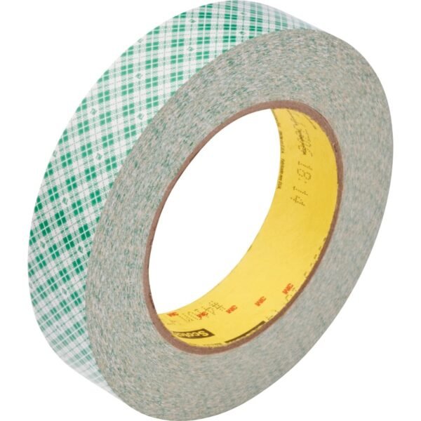Scotch Double-Coated Paper Tape 36 yd Length x 1" Width x 6 mil Thickness - 3" Core - White - 5 mil - Rubber Backing - For Multipurpose, Bonding - 1 Roll (410M1)