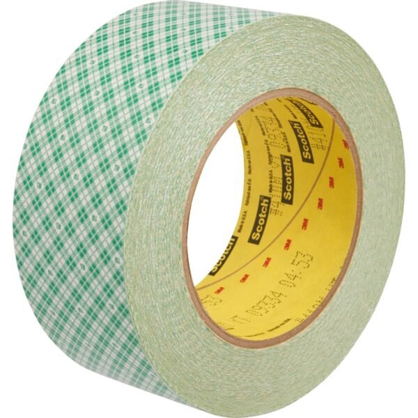 Scotch Double-Coated Paper Tape 36 yd Length x 2" Width x 6 mil Thickness - 3" Core - Natural - Kraft - Rubber Backing - Chemical Resistant, Temperature Resistant, Moisture...