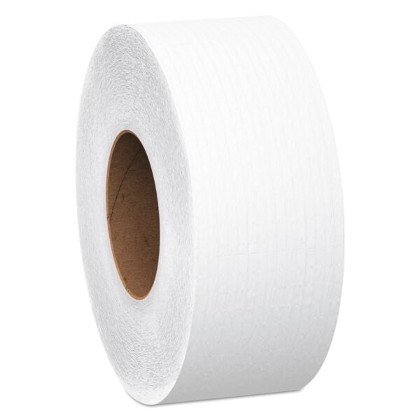 Scott Essential JRT Extra Long Bathroom Tissue, Septic Safe, 2-Ply, White, 3.55" x 2,000 ft, 6 Rolls/Carton (07827)
