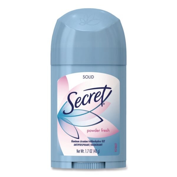 Secret Invisible Solid Anti-Perspirant and Deodorant, Fresh Scent, 1.7 oz Deodorant Stick (12442)