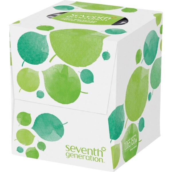 Seventh Generation 100% Recycled Facial Tissues 2 Ply - White - Paper - 85 / Box (13719)