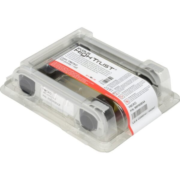 SICURIX Thermal Transfer, Dye Sublimation Ribbon - YMCKO - 1 Each 300 Prints (R5F008AAA)
