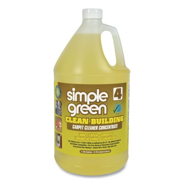 simple green Clean Building Carpet Cleaner Concentrate, Unscented, 1gal Bottle (11201)