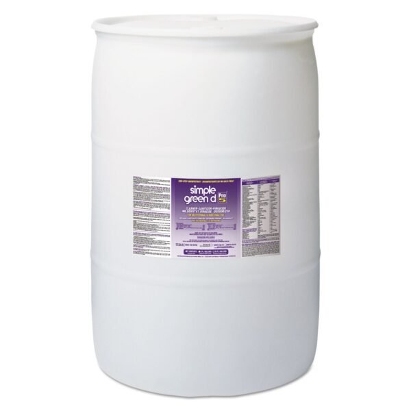 simple green d Pro 5 Disinfectant, Unscented, 55 gal Drum (30555)