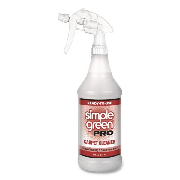 simple green Pro Carpet Cleaner Ready-To-Use, 32 oz Spray Bottle, 12/Carton (0506032)