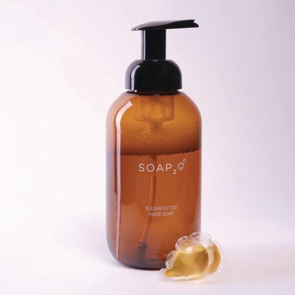 SOAP2O Super HydroDrops and Dispenser Bottle Kit, Coconut Acai, 30 Kits/Carton (S2OKIT)