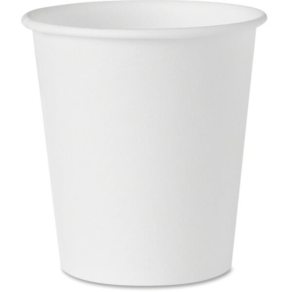 Solo 3 oz Treated Paper Water Cups 3 fl oz - White - Paper - Water - 100 / Pack (442050)