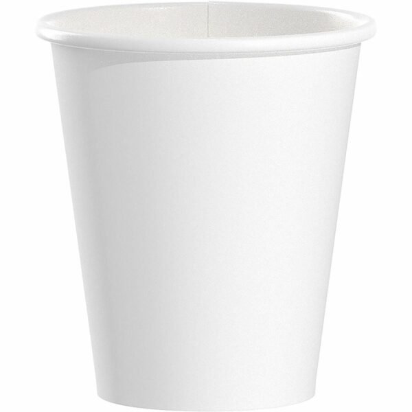 Solo 6 oz Paper Hot Cups 6 fl oz - White - Paper - Hot Drink, Coffee, Tea, Cocoa - 50/Bag - 20 / Carton (376W2050)