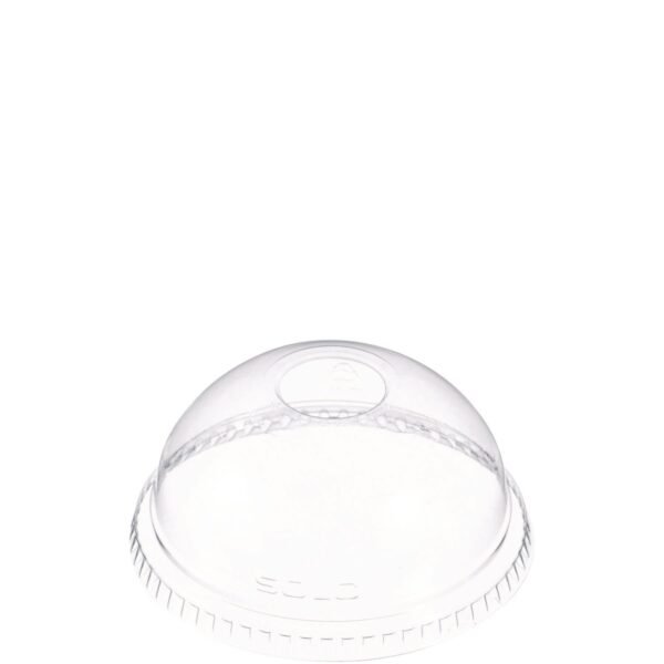 SOLO Dome-Top Cold Cup Lids, Fits 16 oz, Clear, 1,000/Carton (DLR662)