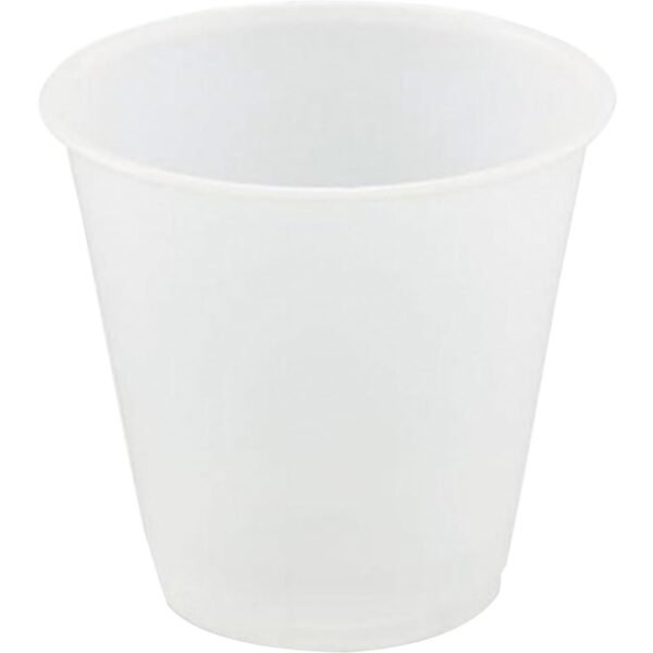 Solo Galaxy 3.5 oz Plastic Cold Cups 3.50 fl oz - Translucent - Plastic, Polystyrene - Beverage, Cold Drink - 100 Bag - 25 / Carton (Y35)