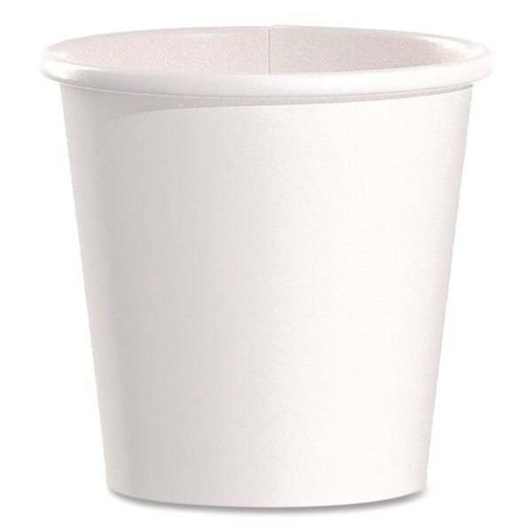 SOLO Paper Hot Cups, 4 oz, White, 50/Pack (374W2050PK)