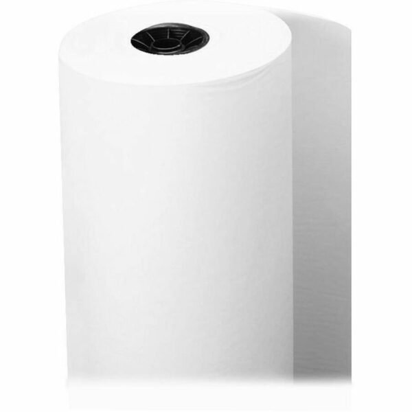 Sparco Art Project Paper Roll Craft - 36" Width x 1000 ft Length - 50 lb Basis Weight - White - 1 Roll (01688)