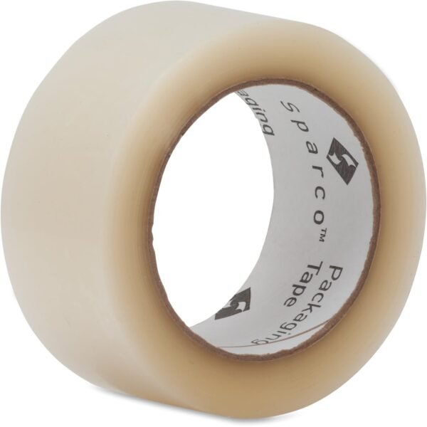 Sparco Transparent Hot-melt Tape 110 yd Length x 2" Width - 1.9 mil Thickness - 3" Core - 1.60 mil - 36 / Carton - Clear (01613CT)