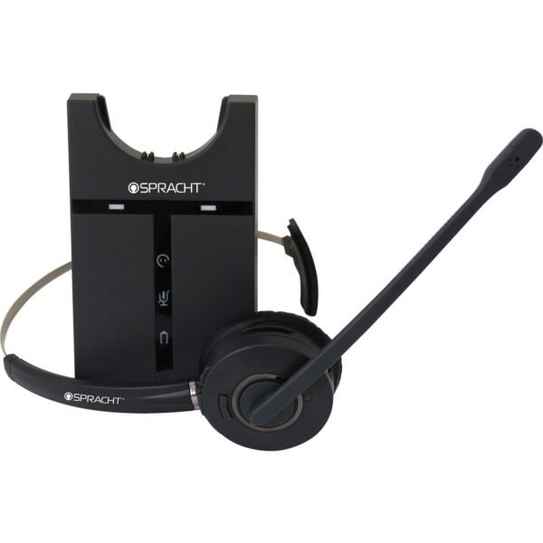 Spracht ZUM Maestro USB Headset Mono - Wireless - DECT 6.0 - 350 ft - 32 Ohm - 300 Hz to 3.40 kHz - Over-the-head - Monaural - Supra-aural - Noise Canceling (HS3010)