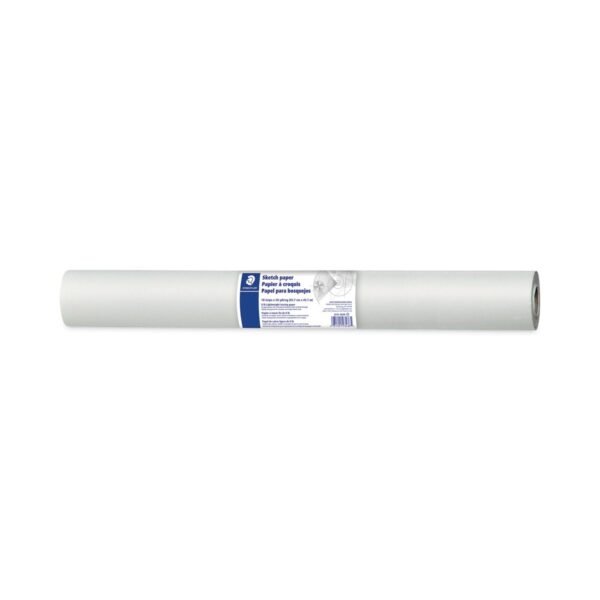 Staedtler Transparent Sketch Paper Roll, 8 lb Bond Weight, 18" x 50 yd, White (937S1850R)
