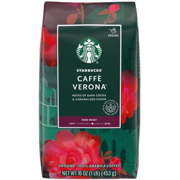 Starbucks Caffe Verona Coffee Dark - 16 oz - Caffe Verona - 1 Each (12413966)