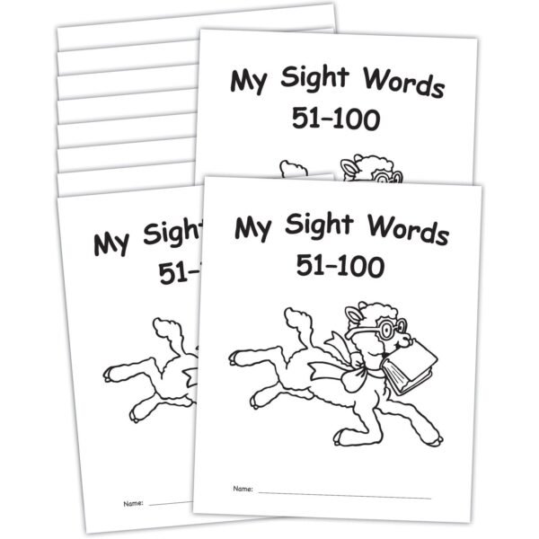 Teacher Created Resources My Own Books Sight Words Pack Printed Book Book (EP62142)
