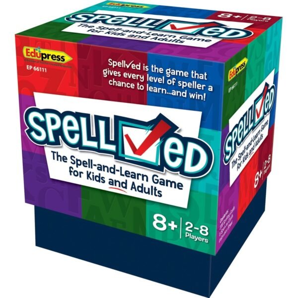 Teacher Created Resources SpellChecked Card Game Educational - 2 to 8 Players - 1 Each (EP66111)