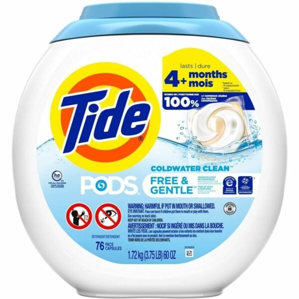 Tide Free & Gentle Laundry Detergent (09488)