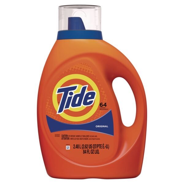 Tide® Liquid Laundry Detergent, Original, 84 oz. Bottle, 4 Bottles (12108)