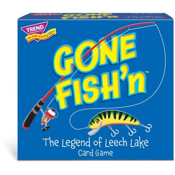 Trend Gone Fish'n Card Game 63 Card(s) - Fun - Mystery - 2 to 4 Players - 1 Each (T20010)
