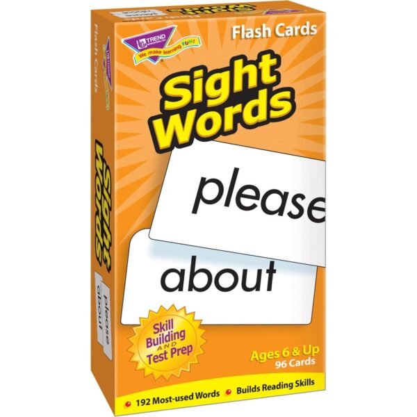 Trend Sight Words Skill Drill Flash Cards Fun, Learning - Educational - 1 Each (53003)