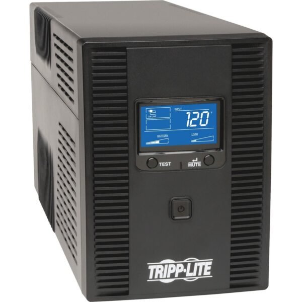 Tripp Lite by Eaton Digital LCD UPS Systems Tower - USB - 10 x AC Power Receptacle(s) (SMT1500LCDT)