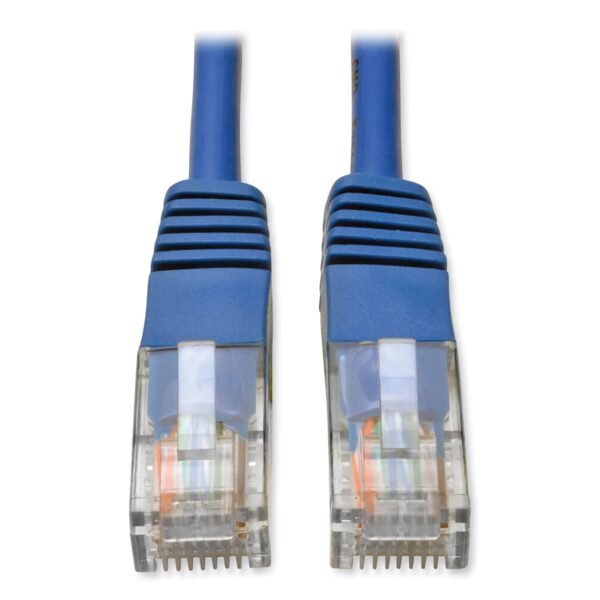 Tripp Lite CAT5e 350 MHz Molded Patch Cable, 7 ft, Blue (N002007BL)