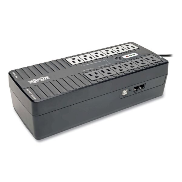 Tripp Lite ECO Series Energy-Saving Standby UPS with USB, 12 Outlets, 750 VA, 420 J (ECO750UPS)