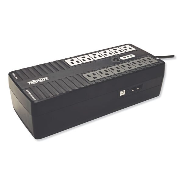 Tripp Lite Internet Office Ultra-Compact Desktop Standby UPS, 12 Outlets, 750 VA, 420 J (INTERNET750U)