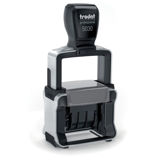 Trodat Professional Date Stamp Date Stamp - 10000 Impression(s) - Black - Recycled - 1 Each (T5030)