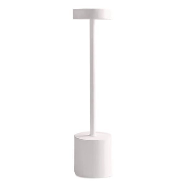 TRU RED LED Desk Lamp, Candlestick Neck, 13.5" High, White (TR61986)