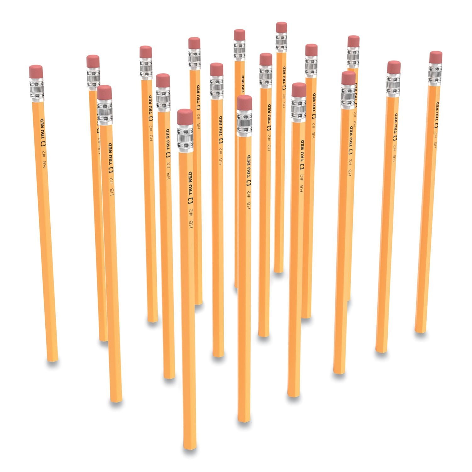 tru-red-wooden-pencil-hb-2-black-lead-yellow-barrel-48-pack-24424026.jpg