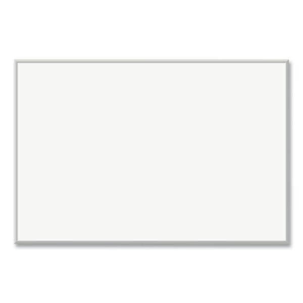 U Brands Magnetic Dry Erase Board with Aluminum Frame, 70 x 47, White Surface, Silver Frame (073U0001)