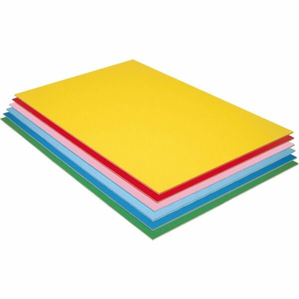 UCreate Economy Foam Boards 30" Height x 20" Width x 187 mil Thickness - Assorted - Foam - 12 / Carton (5512)