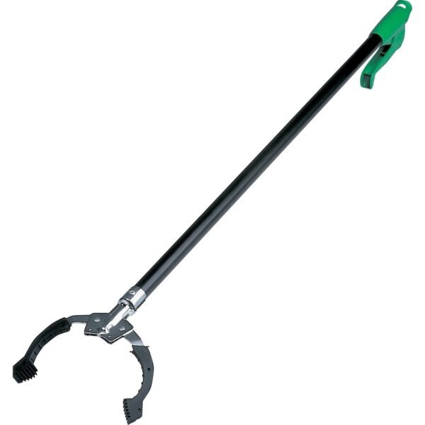 Unger Nifty Nabber Pro 18" All-purpose Grabber 18" Reach - Steel, Rubber - Black, Green - 5 / Carton (NN400CT)