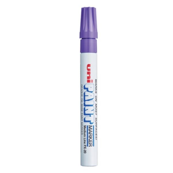 uni Paint Permanent Marker, Medium Bullet Tip, Violet (63606)