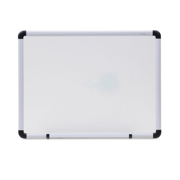 Universal Modern Melamine Dry Erase Board with Aluminum Frame, 24 x 18, White Surface (UNV43722)