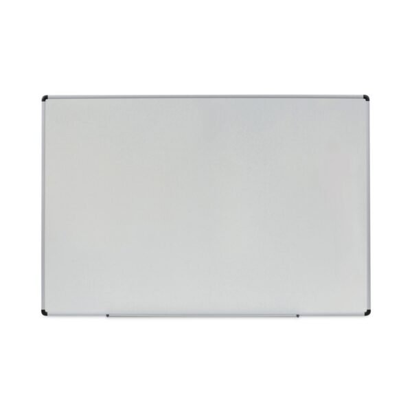 Universal Modern Melamine Dry Erase Board with Aluminum Frame, 72 x 48, White Surface (UNV43725)