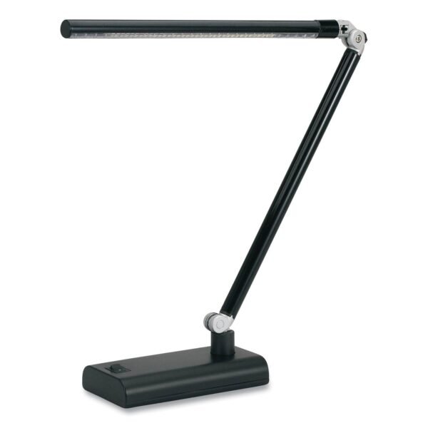 V-Light LED Desk Lamp, 7w x 3.5d x 14.5h, Black (VSL392N)