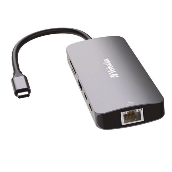 Verbatim USB-C Pro Multiport Hub9 Port, Gray (32152)