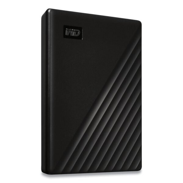 WD MY PASSPORT External Hard Drive, 2 TB, USB 3.2, Black (BYVG0020BBK)