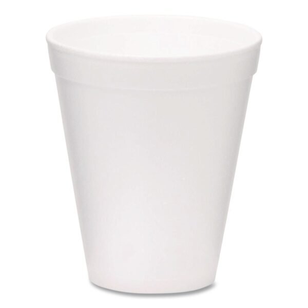 WinCup Foam Drink Cups, 12 oz, White, 1,000/Carton (221971)