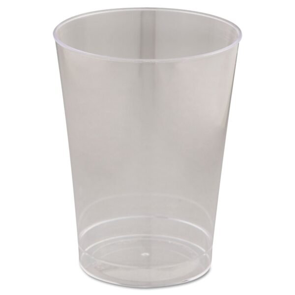WNA Comet Plastic Tumblers, 10 oz, Clear, 25/Pack, 20 Packs/Carton (T10)