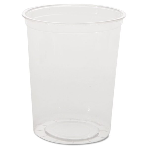 WNA Deli Containers, 32 oz, Clear, Plastic, 50/Pack, 10 Packs/Carton (APCTR32)