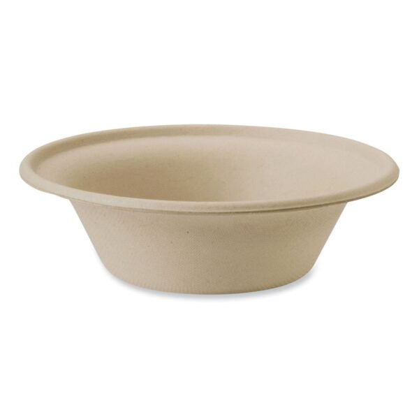 World Centric Fiber Bowls, 11.5 oz, 6 x 6 x 1.7, Natural, Paper, 1,000/Carton (BOSCU11LFP)